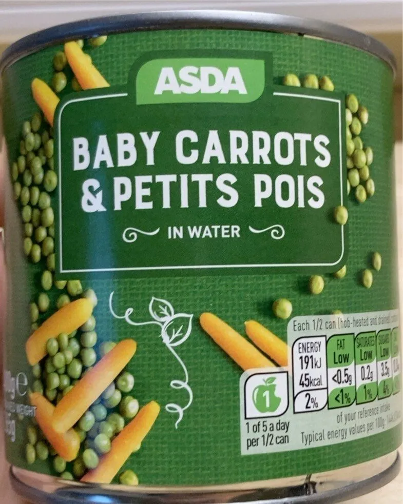 Baby carrots & petits pois