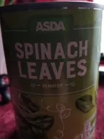 Spinach Leaves in Water