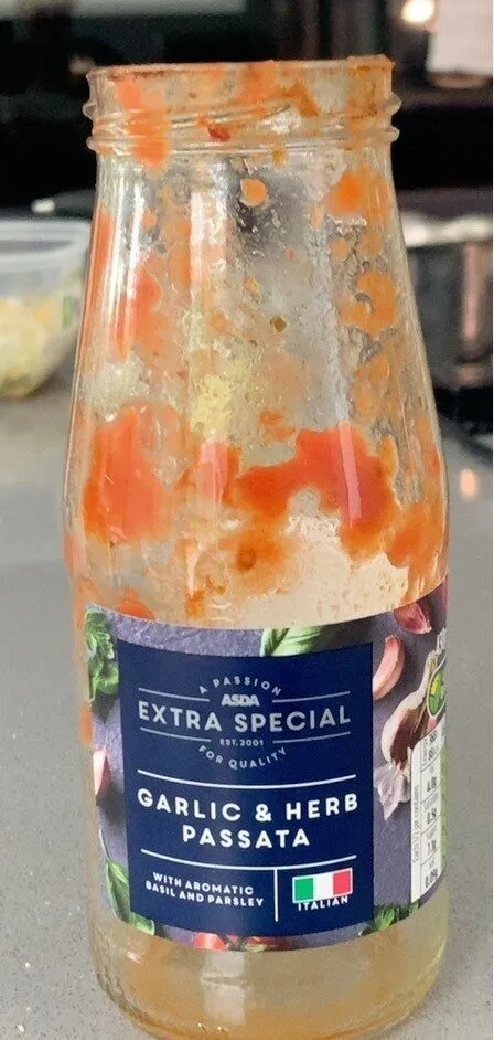 Garlic and herb passata