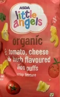 Tomato, cheese & herb flavoured lion puffs