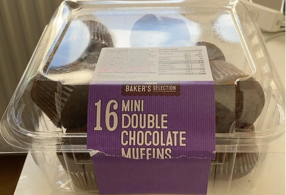 Mini Double Chocolat Muffins