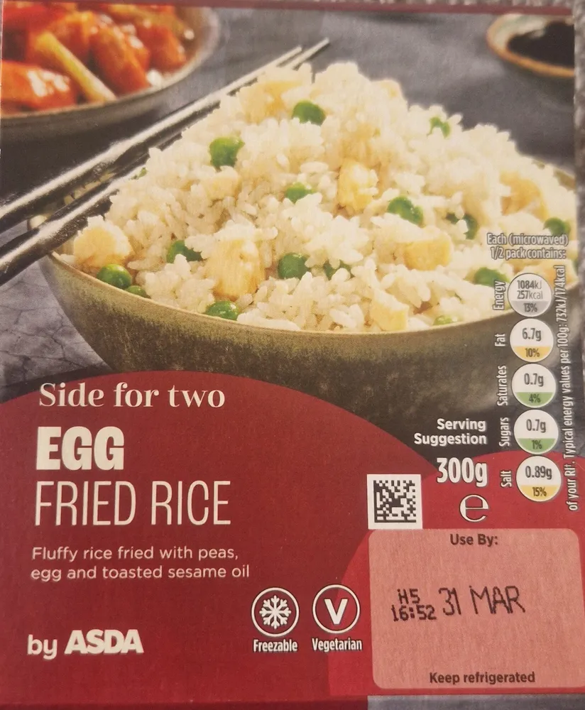 Egg fried rice