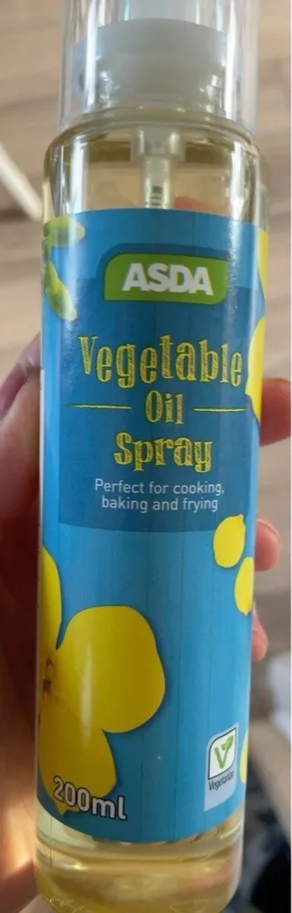 Vegetable oil spray