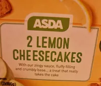 2 Lemon Cheesecakes