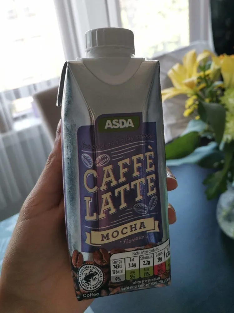 Caffè latte mocha flavour