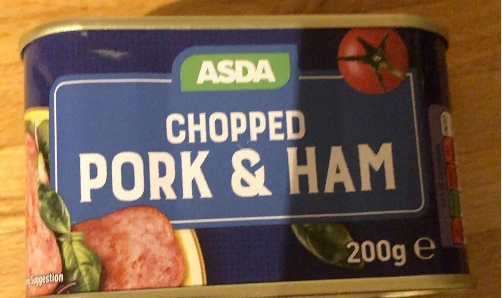 Chopped pork and ham