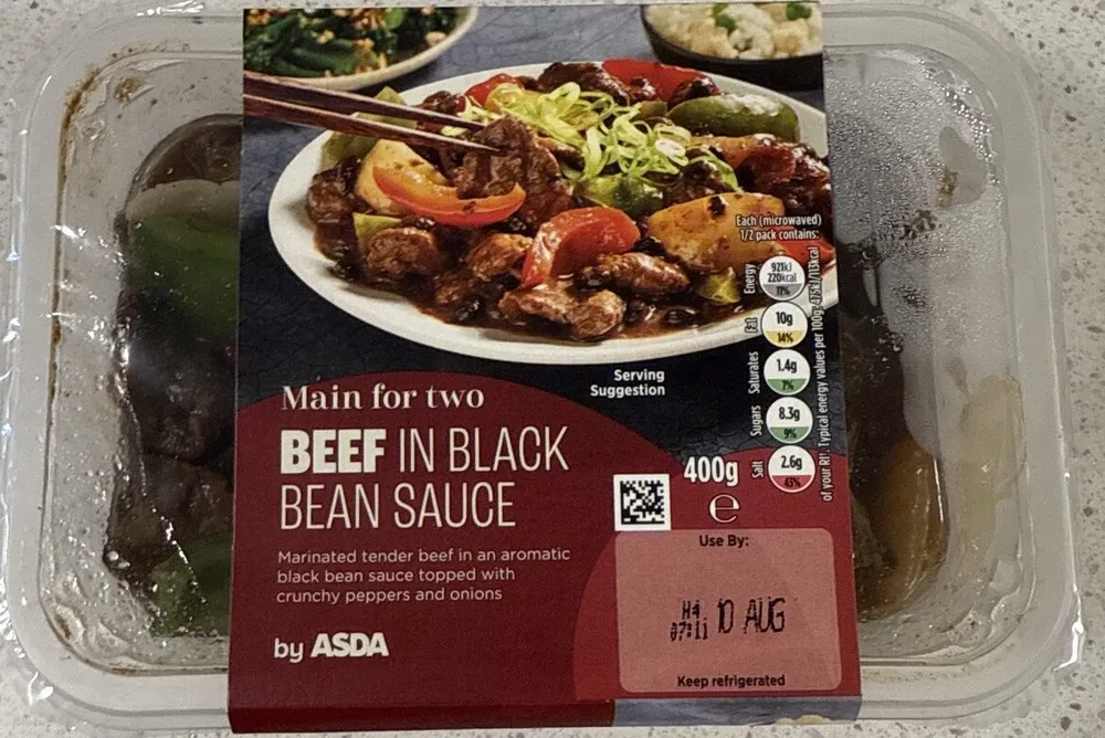 Beef in Black Bean Sauce
