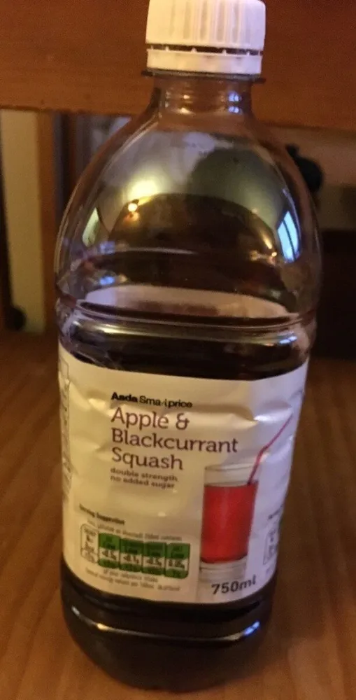 Apple and Blackcurrant Squash