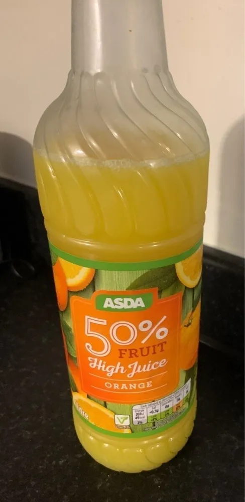 Asda 50% fruit high juice