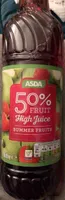 Apple, strawberry and raspberry high juice squash