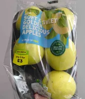 Soft + sweet golden delicious apples