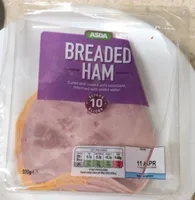 Breaded ham