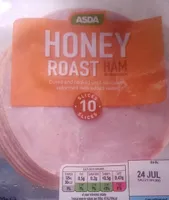 10 SLICES HONEY ROAST HAM Subtle cured and cooked