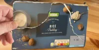 Clotted cream rice pudding
