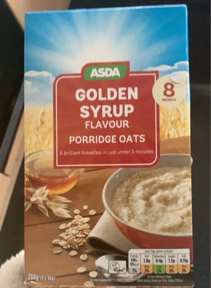 Golden syrup oats