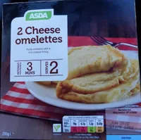 2 cheese omelettes