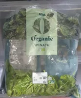 Organic spinach