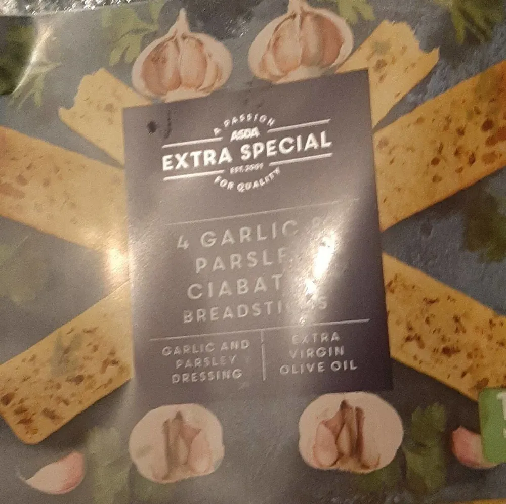 Garlic and Parsley Ciabatta