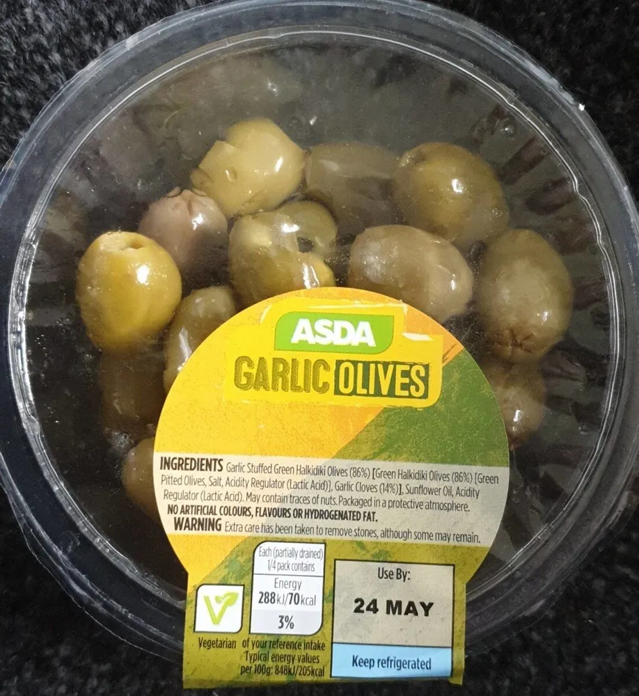 Garlic Olives