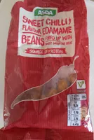 Sweet chilli flavour edamame beans