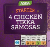 Chicken samosas