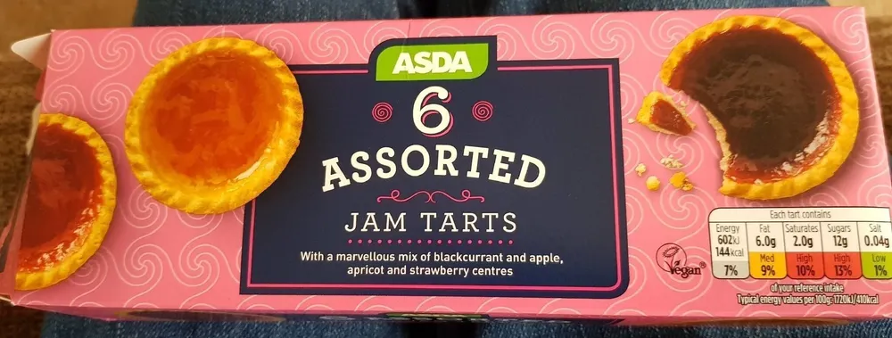 Asda assorted jam tarts
