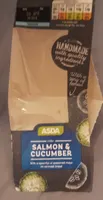 Salmon and Cucumber sandwich