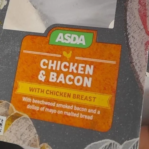 Chicken bacon sandwich