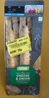 Cheese & onion sandwich