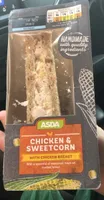 Chicken and sweetcorn sandwich