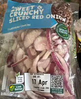 Sweet & Crunchy Sliced Red Onion