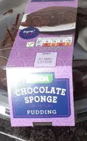 Chocolate sponge pudding