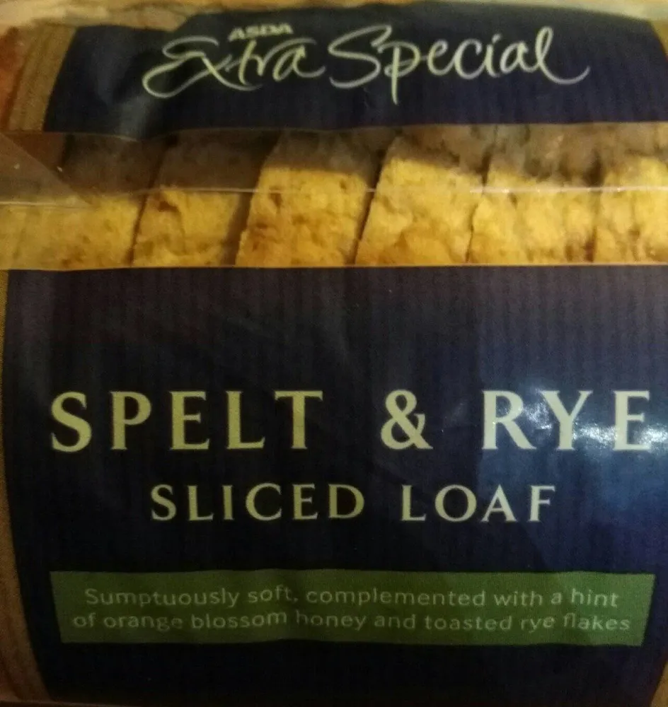 Spelt & Rye Sliced Loaf