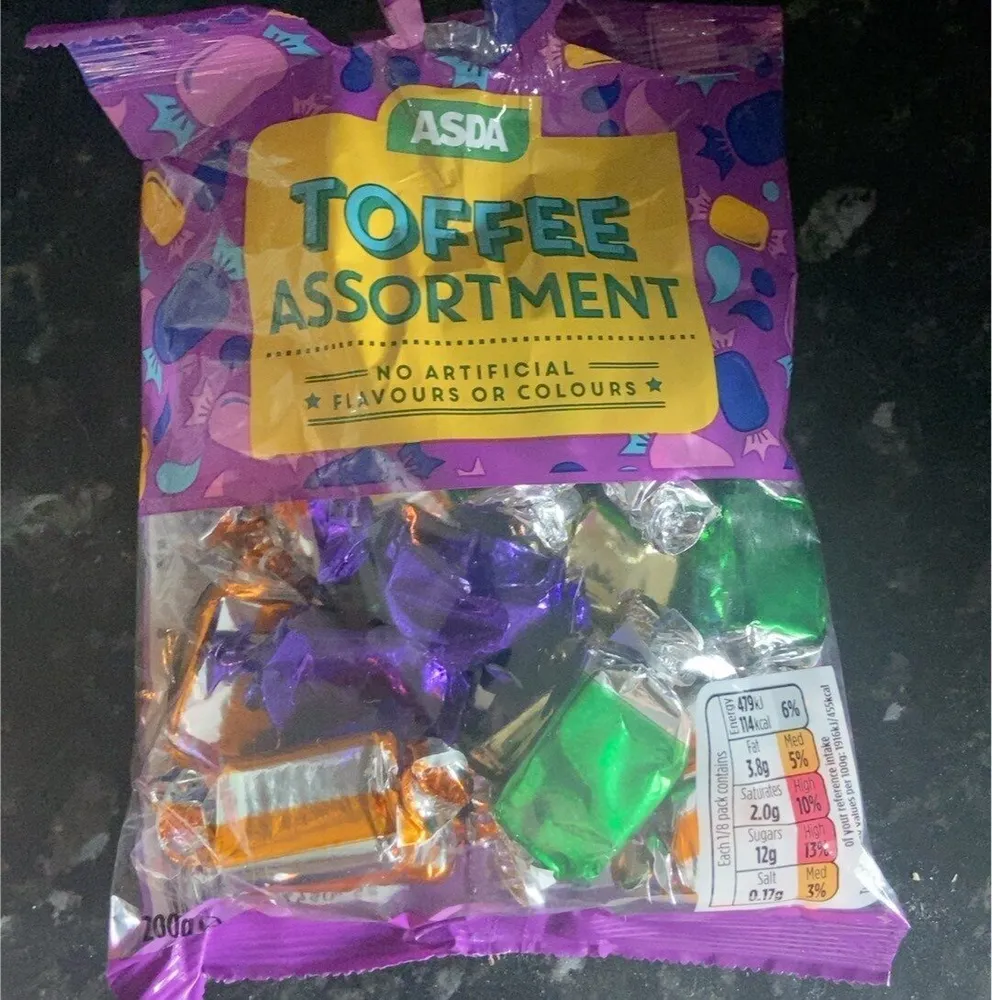 Toffee assortment