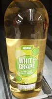 White grape sparkling juice drink