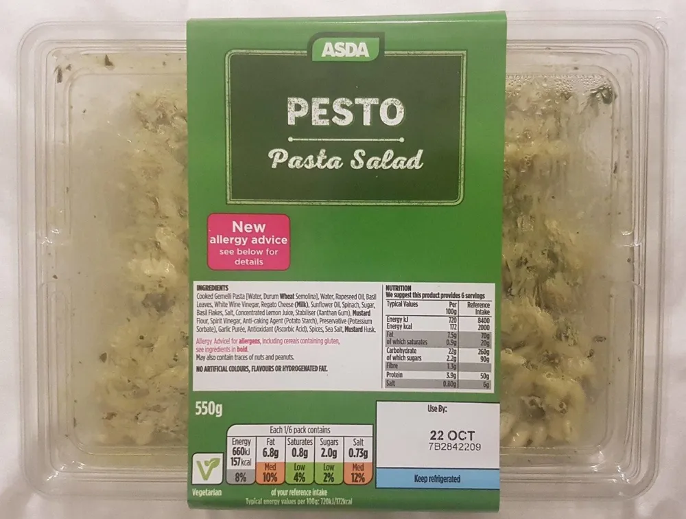 Pesto Pasta Salad