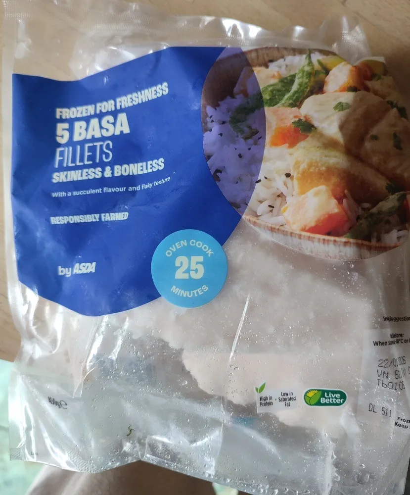 Basa fillets