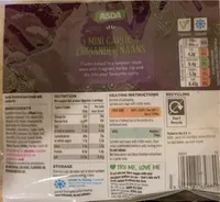 Free te 4 MINI GARLIC & CORIANDER NAANS Aromatic a