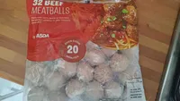 32 beef meatballs