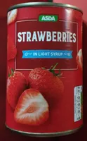 strawberries in light syrup