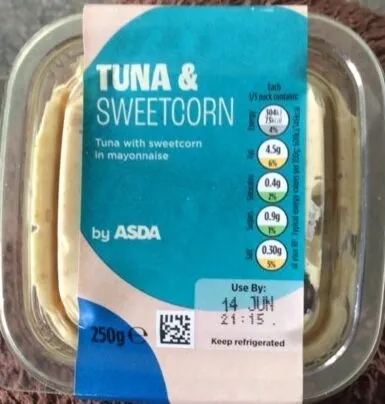 Tuna And Sweetcorn In Mayonnaise
