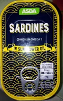 Sardines in sunflower oil