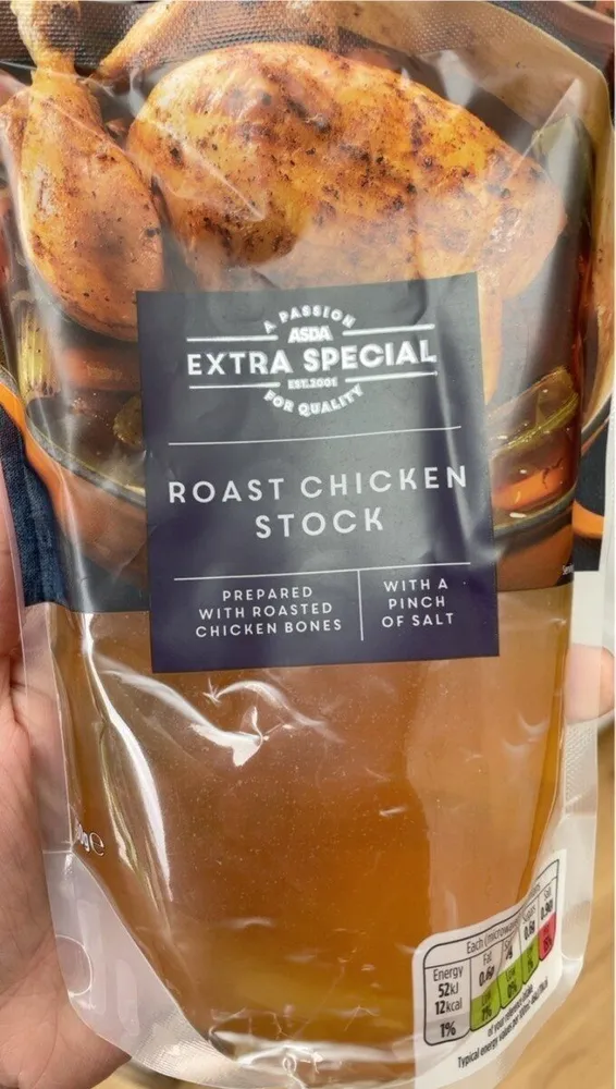 Extra special Roast chicken stock