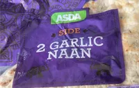 Garlic naan
