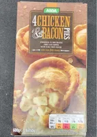 4chicken&bacon pies