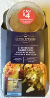Extra Special 2 Smoked Haddock Fishcakes with cheddar and leek
