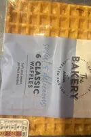 Sweet and delicious classic waffle