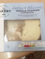 Vanilla flavour cheesecake