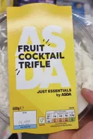 Fruit cocktail trifle