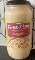 Free from cabonara sauce